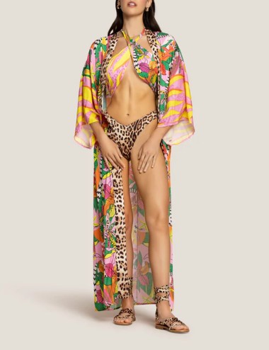 Kimono lungo stile Fasano